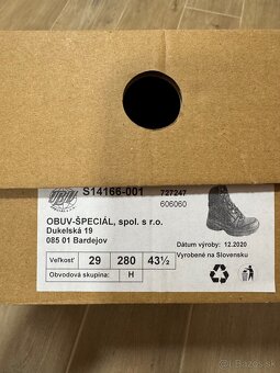 Zásahová obuv BOSP Goretex veľ. 43 a 43.5 - 4