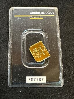 ARGOR-HERAEUS 10G - INVESTIČNÉ ZLATO - 4