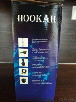 Nepoužitá Vodná Fajka Shisha Hookah - 4