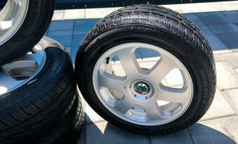 5x100 r15 + zimné pneumatiky - 4