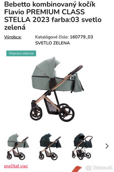 Bebetto kombinovaný kočík - 4