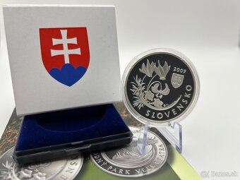20€ Veľká Fatra 2009 proof s podpisom autora na prebale - 4