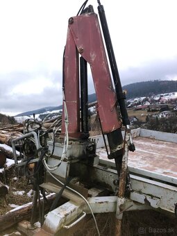 Vlecka s hydraulickou rukou panoba - 4