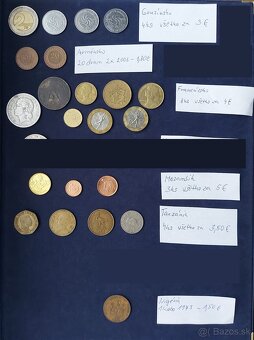 Zbierka mincí - Ázia, Afrika, Indonézia, Latinská Ame (dopl) - 4