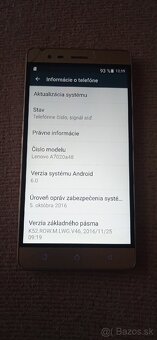 Predám mobil Lenovo vibe K5 note 3/32GB - 4