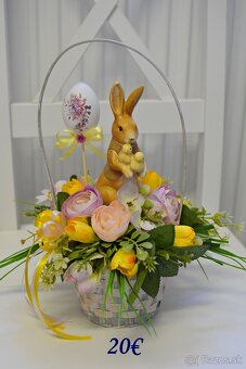 Jarný, veľkonočný veniec, aranžmán - 4