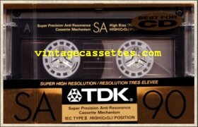 kúpim nerozbalené audiokazety TDK SA-90 na foto - 4