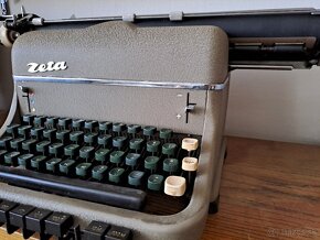 Psací stroj ZETA, 50. léta 20.století, ČSSR - 4