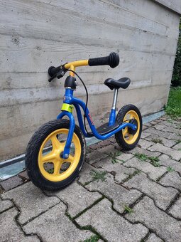 Modré odrážadlo značka PUKY, veľkost 12" - 4