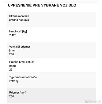 Nová sada predných bŕzd kotúče + platničky octavia 2 , vw , - 4