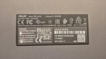 Na predaj notebook ASUS X415E - 4