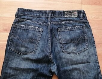 DÁMSKE 3/4 DŽÍNSY veľ.38 - 4