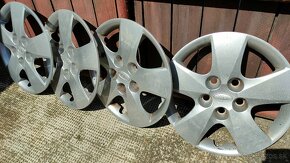 Plechové disky 15 s pneu Kia, Hyundai - 5 x 114,3 cm ET 47 - 4