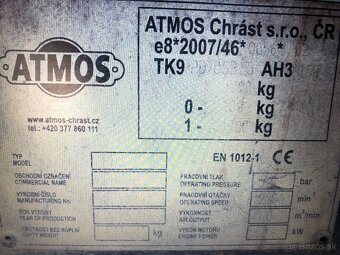 Mobilný skrutkový diesel kompresor Atmos PDP 70 - 4
