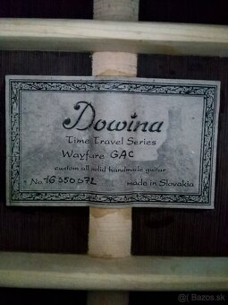 Predam ak. gitaru Dowina Wayfare GAC /Wenge/ celomasiv - 4