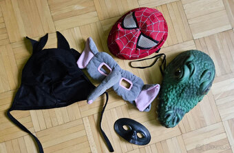 Masky na karneval pre deti, Spiderman a Vreskot (Scream) - 4
