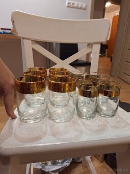 Retro poháre keramika sady predám - 4