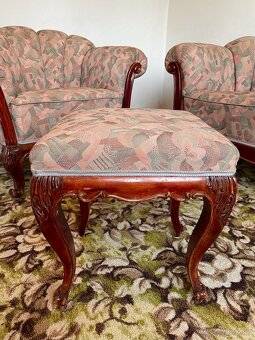 Starožitná sedacia súprava - 4