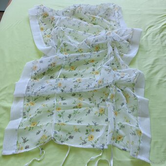 Predám záclonky na vitrážové tyče+tyče zdarma - 4