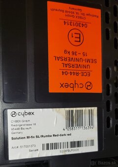 Autosedačka Cybex - 4