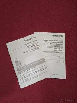 Bezdrôtový telefón Panasonic KX-TGC210 - 4