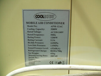 Mobilná klíma CoolExpret APM-12AC - 4