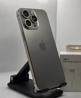 Apple iPhone 15 PRO MAX 256GB Natural Titanium - Záruka - 4