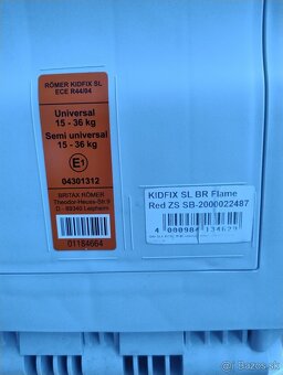 Autosedacka britax romer kidfix sl - 4