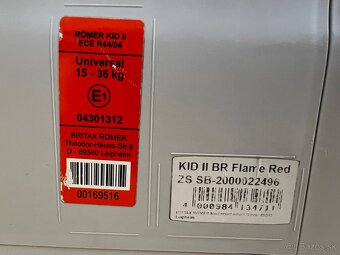 Römer Britax KID II 15-36 kg - 4