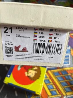 Sandalky pre dievca 21 Lasocki kids - 4