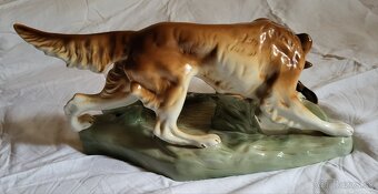 Porcelanova soška Psa - 4