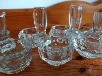 Ponúkam za 2,50€/ kus retro sklenené koreničky - 4