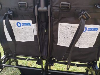 Kočík pre dvojičky Hauck Swift Duo X Black - 4