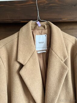 RESERVED Pánsky hnedý kabát XL - 4