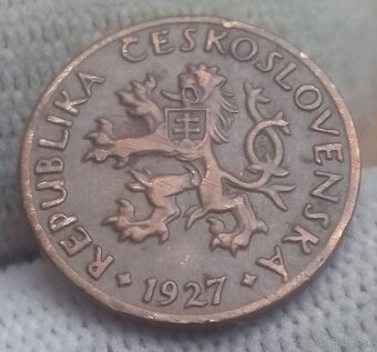Československé meď.5 haliere. - 4