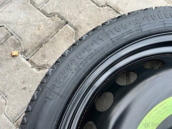 Tenké dojazdove koleso 5x112 R19 AUDI - 4