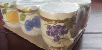 Karlovarský porcelán ovocné hrnčeky - 4