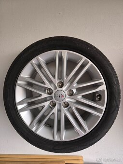 Predám sadu letných pneumatík 225/45 R17 - 4