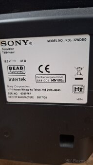 Sony Bravavia KDL 32WD600 - 4