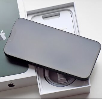 iPhone 13 Green BATERIE 100% TOP - 4