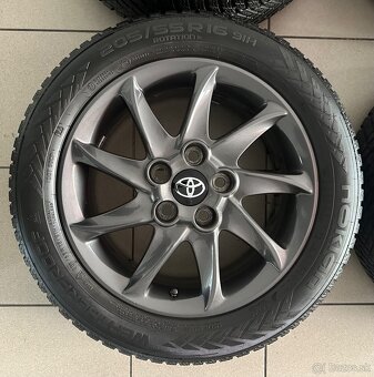 Originál elektróny ®Toyota Auris 5x114,3 205/55 R16 zimne - 4