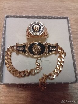 VERSACE SET - NÁDHERNÝ POZLÁTENÝ SET - 4