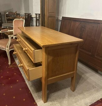 Komoda, masív, šufliky, 75x120x50 cm - 4