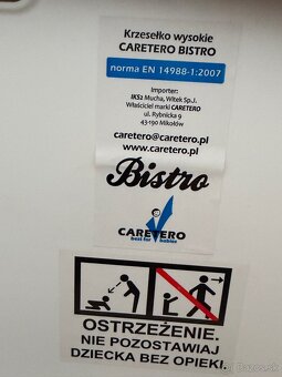 Detska jedalenska stolicka Bistro beige - 4