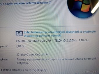 predám ACER ASPIRE 5920G , WINDOWS 7 32bit - 4