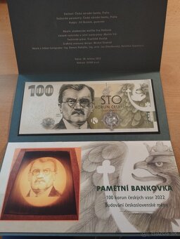 Sada bankoviek 100 kč - 4