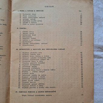 Originál príručka Jawa 250,350 - 4
