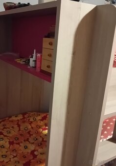 Poschodová posteľ so skriňou - 4