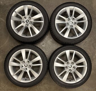 Zimná sada Škoda Trius 5x112 R17 , 225/45/17 Octavia, Golf - 4