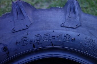 Šípové pneumatiky 5,00-12" a 6,5-12" aj Duše - 4